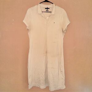 Tommy Hilfiger Women's Polo Dress Brown - Size Large